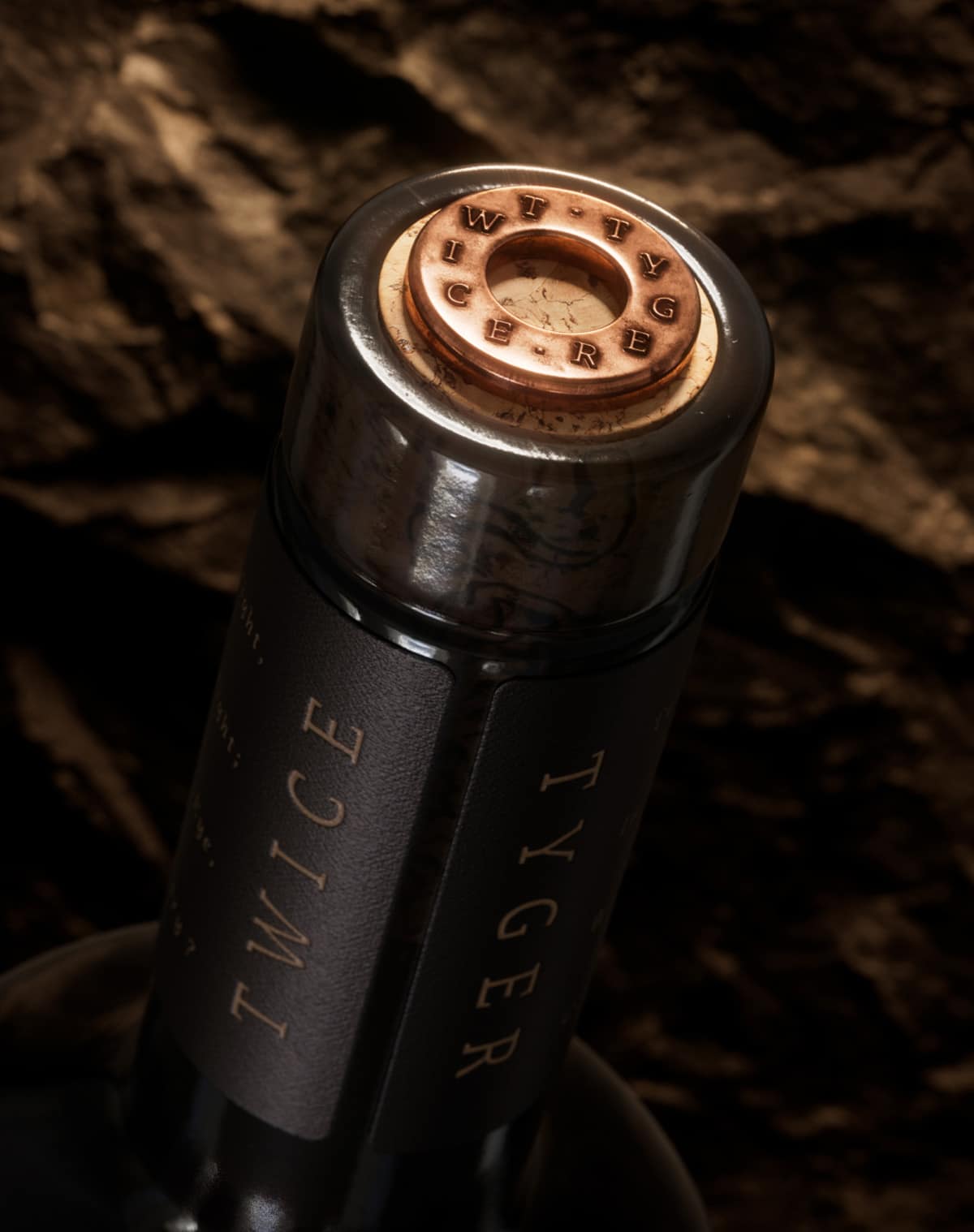Twice Tyger wine branding and packaging design by Makers & Allies