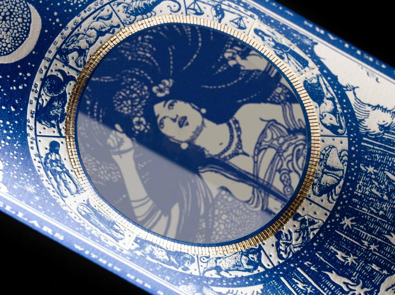 custom illustration wine label design for Nola Grace