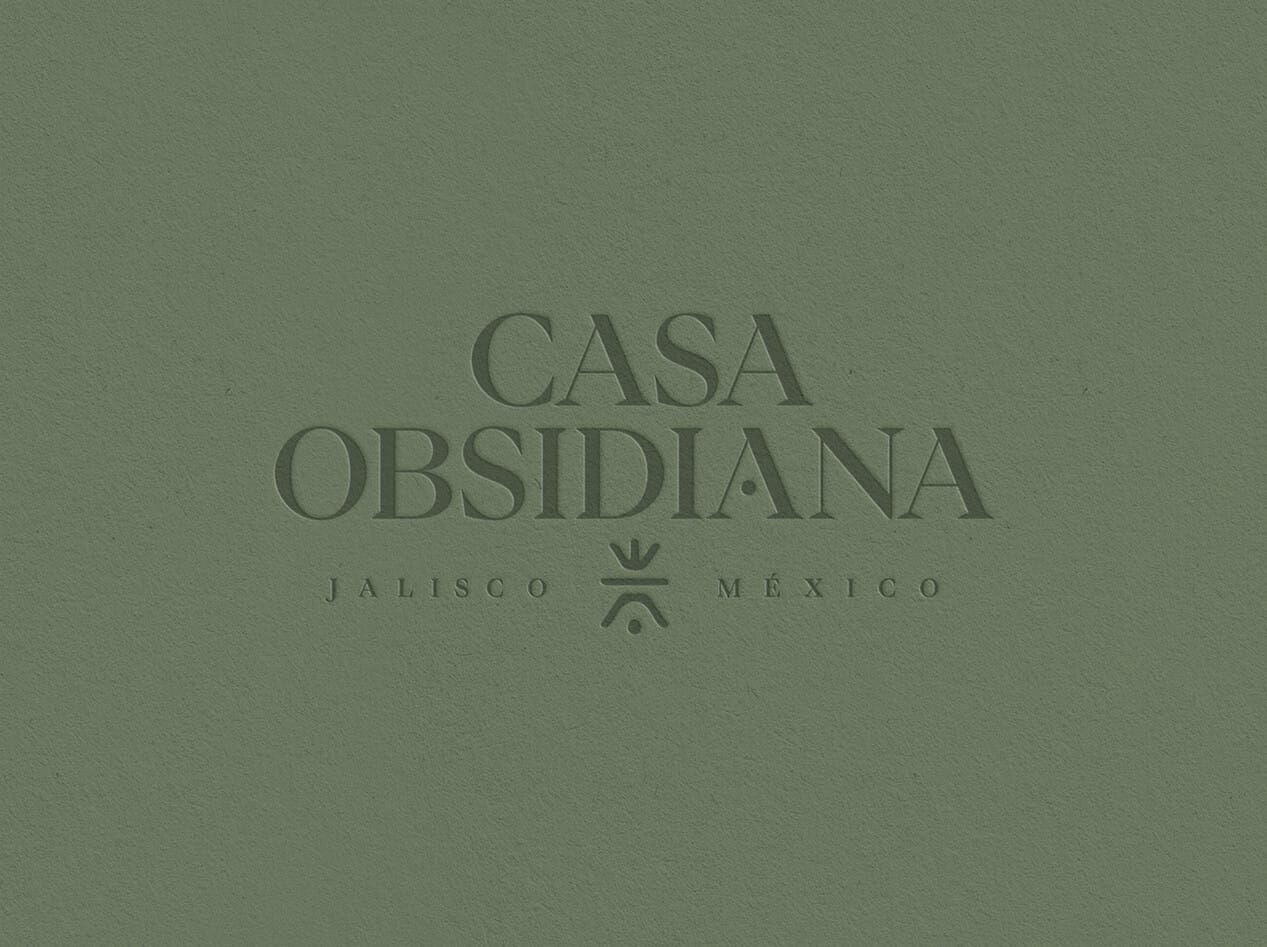 Makers & Allies tequila branding for Casa Obsidiana