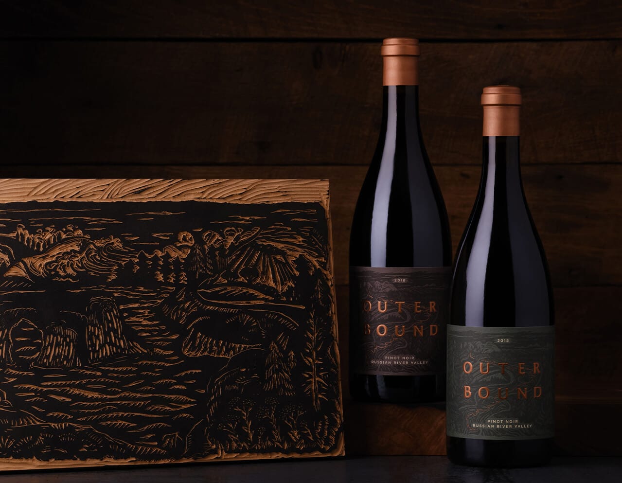Branding and design for California wine brand