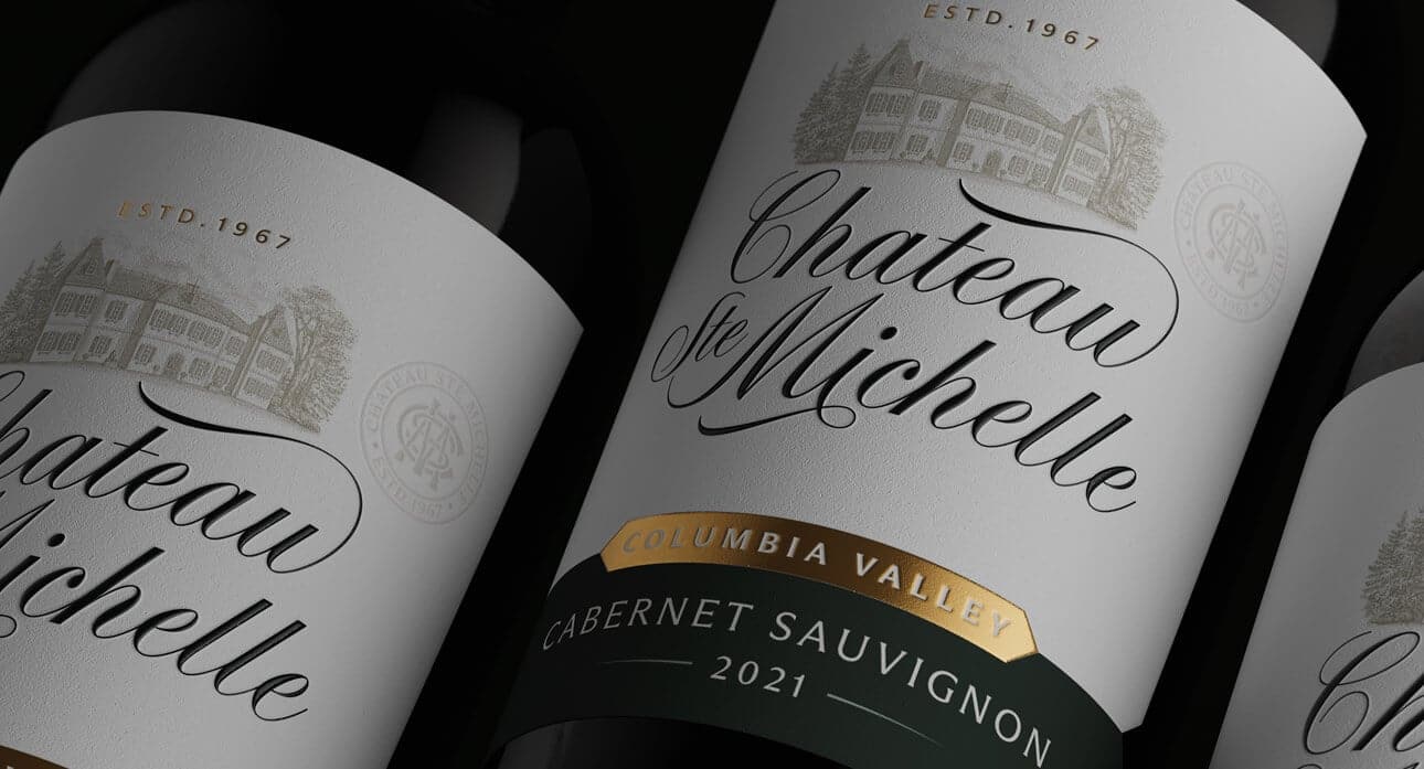 New Chateau Ste. Michelle Labels