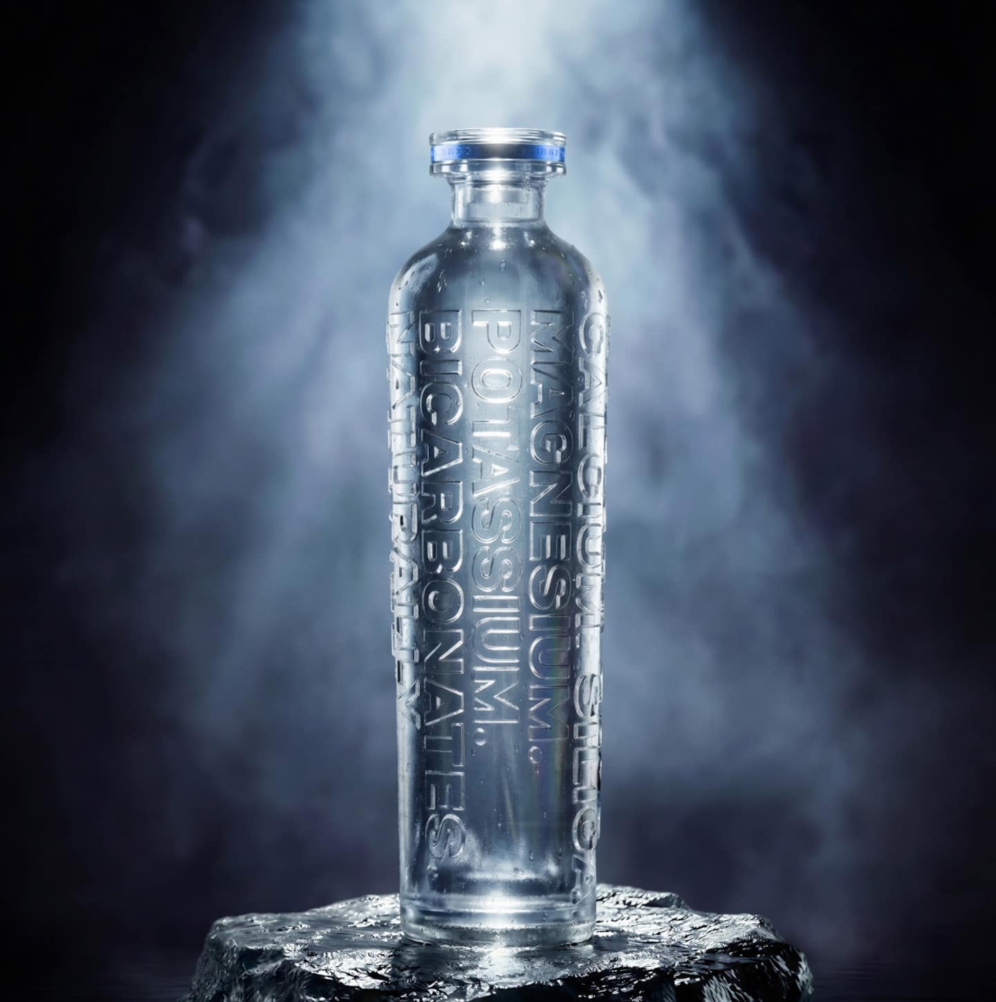 Luxury water packaging design for Madison Blue