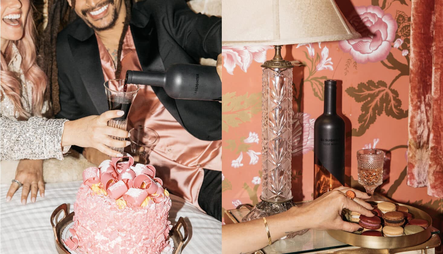 Photo production for Gaslighter Wine marketing campaign