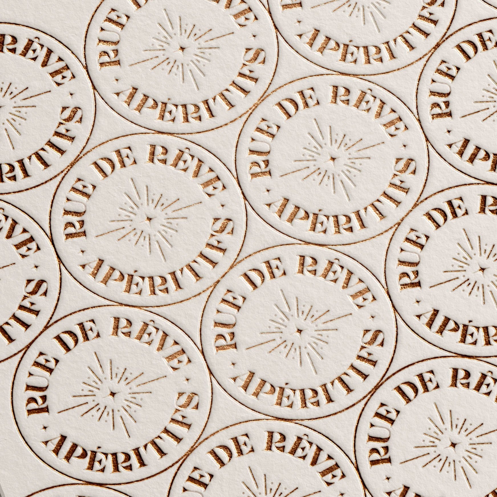 Apéritif label design by Makers & Allies