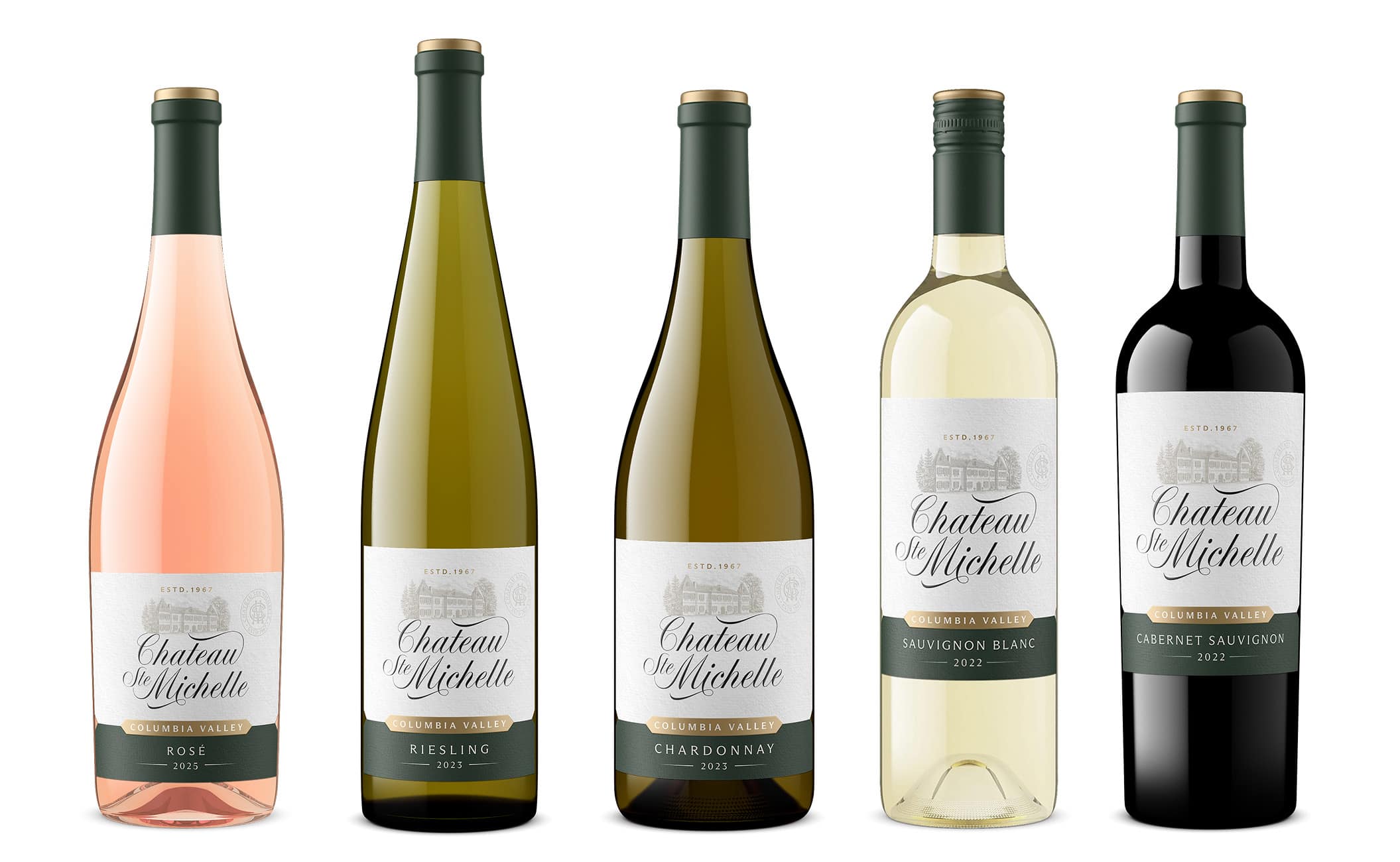 chateau ste michelle columbia valley lineup