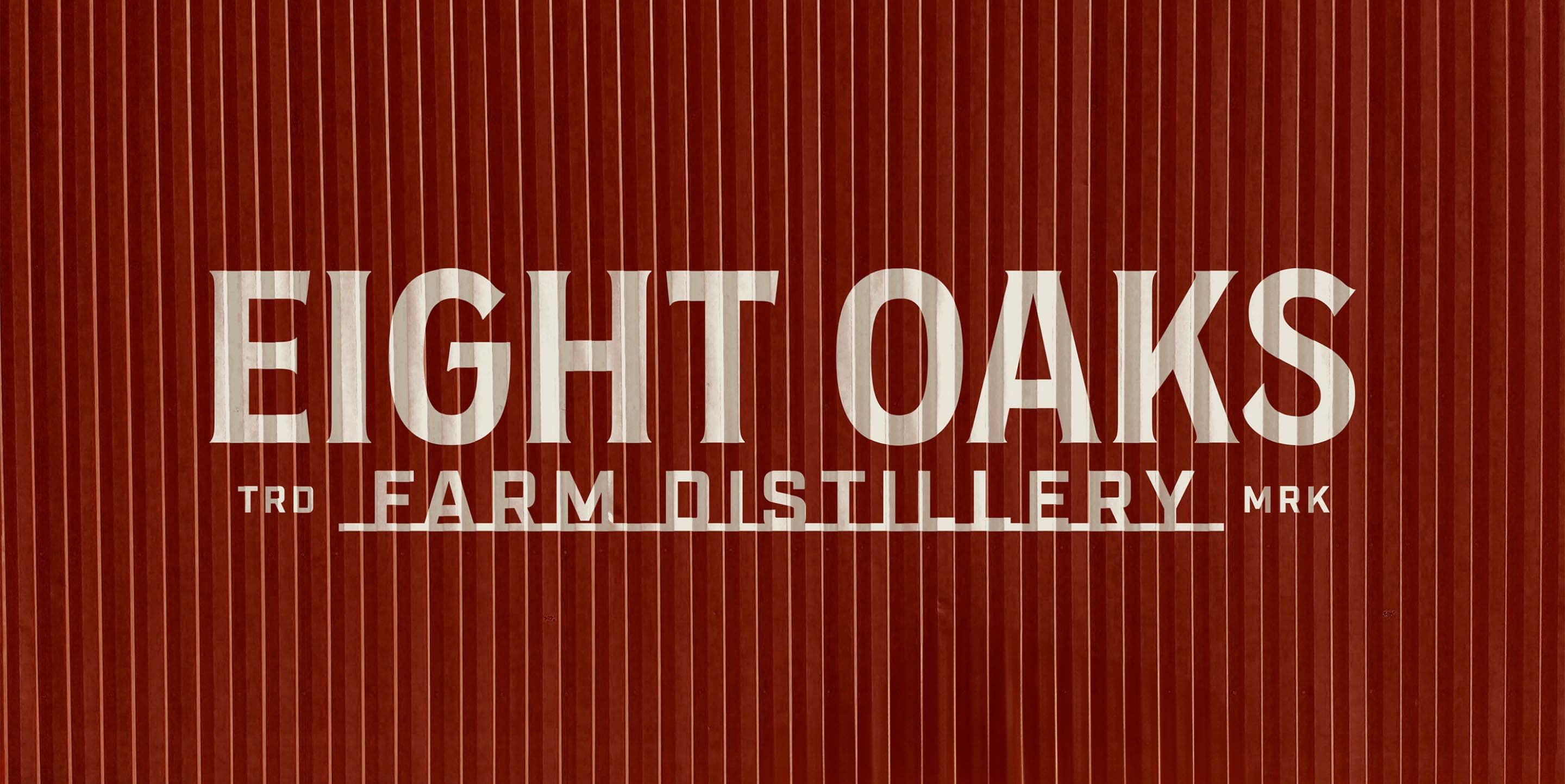 Distillery Branding and Packaging Design for Eight Oaks Farm Distillery