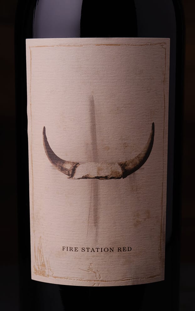 Custom label design for Old Creek Ranch wines