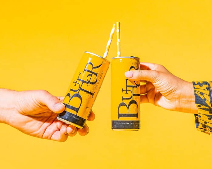 JaM Wine Can Chardonnay Cheers