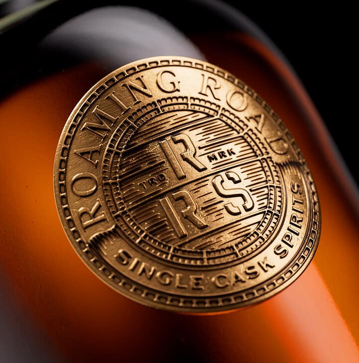 Roaming Road Spirits luxury spirits packaging