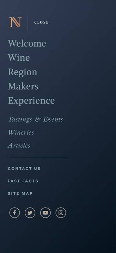 napa mobile navigation